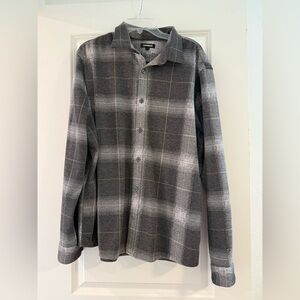Express Plaid Button Down Shirt